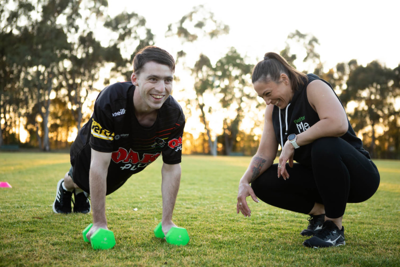 Autism training at park 1