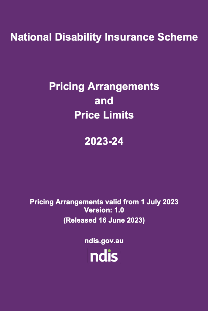 PB NDIS Pricing Arrangements and Price Limits 2022-23 v1.2